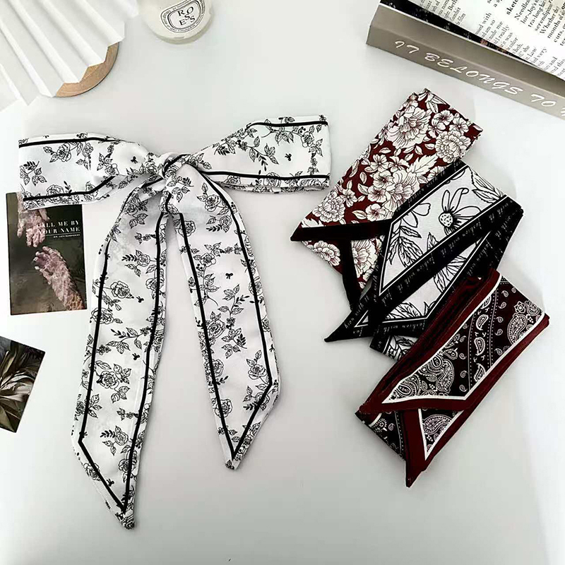 Head Wrap Turban - Sciarpa Lunga in Seta di Lusso