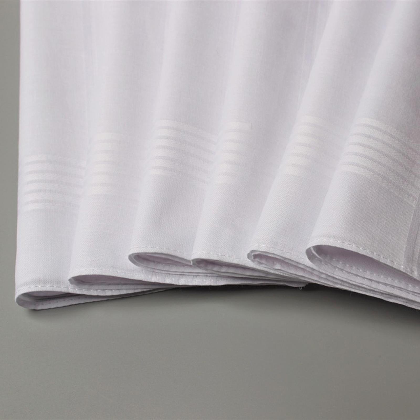 Handkerchief Cotton Men - Set Regalo di 6 Fazzoletti da