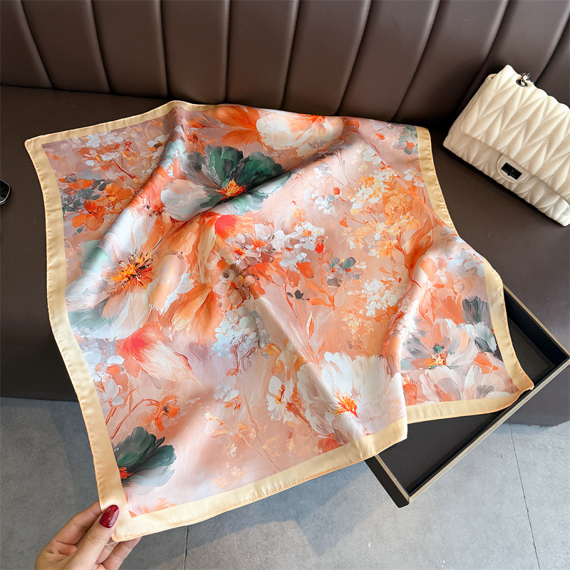 2026 Nuovo Stampa Floreale Sci - Ascot Neck Scarf recensione e prezzo