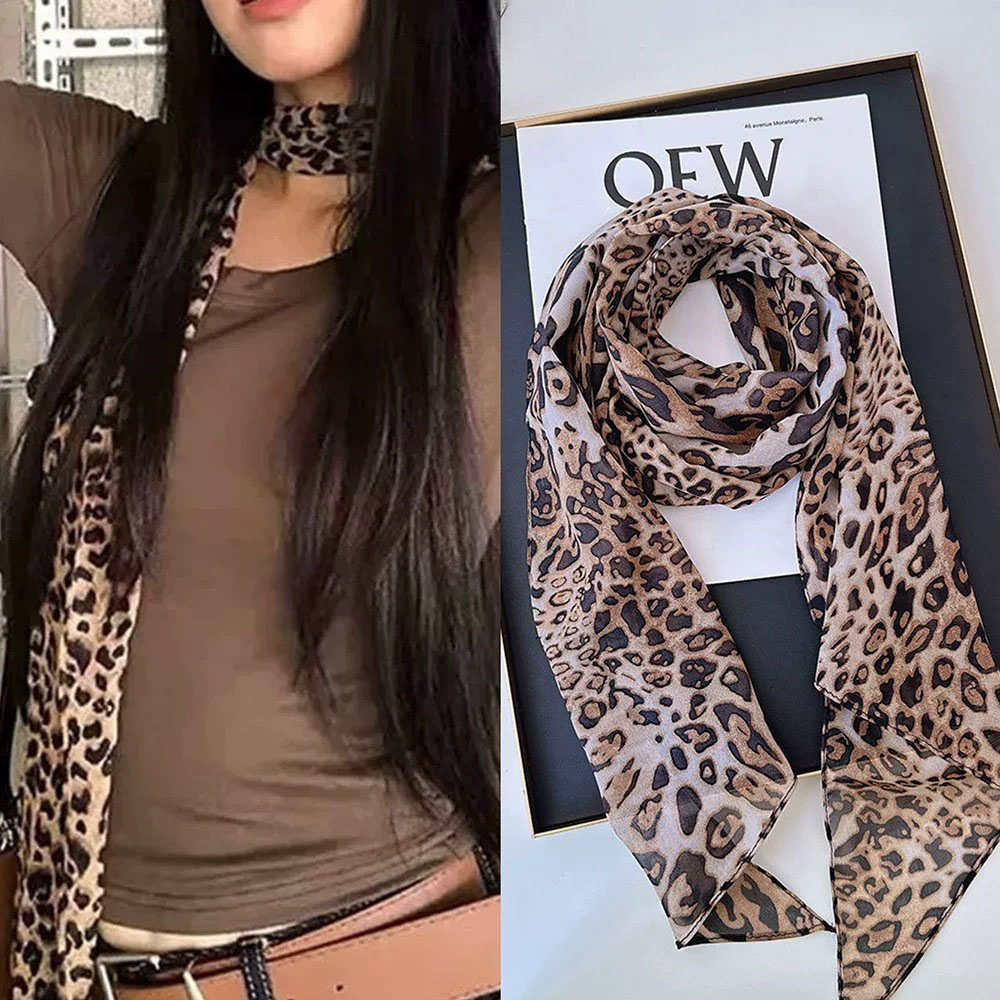 Sciarpa di seta lunga piccola  - Ascot Neck Scarf recensione e prezzo