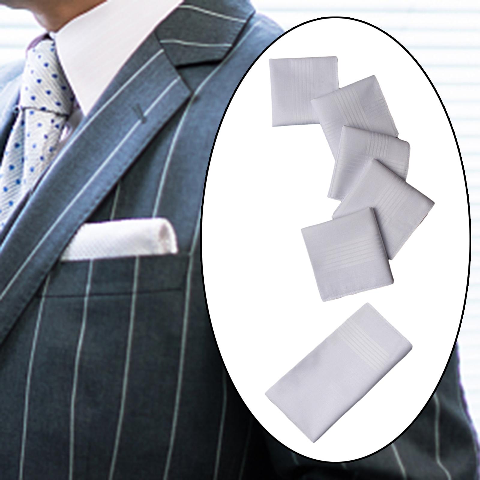 Set Regalo di 6 Fazzoletti da  - Handkerchief Cotton Men recensione e prezzo